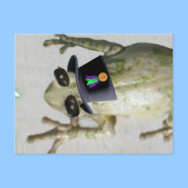 Toad Postcard by deesbasenjis Toad Postcard