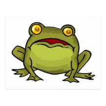 Toad Stare Postcard