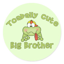Toadally Cute Big Brother stickers