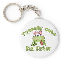 Toadally Cute Big Sister Key Chain