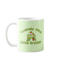 Toadally Cute Little Brother mugs