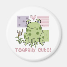 Toadally Cute  Magnet