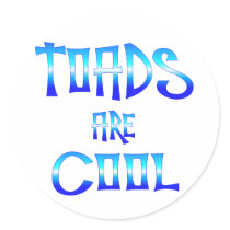 Toads are Cool stickers