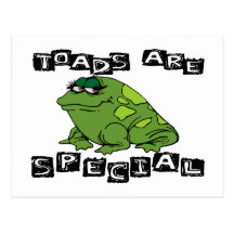 Toads Are Special Post Cards