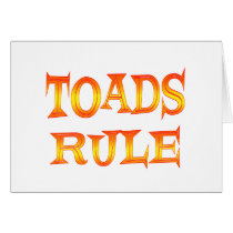 Toads Rule cards by AllPetsStore Toads Rule cards