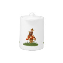 toadstool gnome fantasy teapot