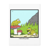 Toadstool postcards by Hagen_Cartoons Toadstool postcards