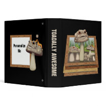 Toadstool Stand-out 3 Ring Binder