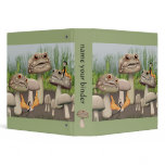 "Toadstools and Butterfairies" 1 1/2" Binder