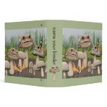 "Toadstools and Butterfairies" 2" Binder