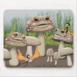 Toadstools and Butterfairies Mouse Pad