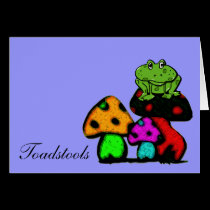 Toadstools cards
