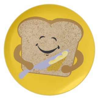 Toast And Butter Party Plates