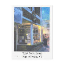 Toast Coffeehouse Post Card postcards
