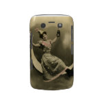 Toast of Champagne on a Crescent Moon Blackberry Bold Cover