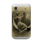 Toast of Champagne on a Crescent Moon Samsung Galaxy Covers