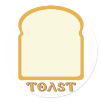 Toast-Sticker by NCAnderson Toast-Sticker