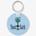 Toast the Earth keychains by GardenObsessions Toast the Earth keychains