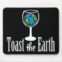 Toast the Earth mousepads by GardenObsessions Toast the Earth mousepads