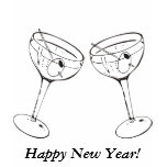 Toast the New Year Toast the New Year