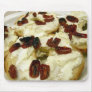 Toasted bagel with goat cheese