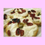 Toasted bagel with goat cheese postcards
