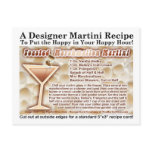 Toasted Marshmallow Martini Cocktail Recipe Postca Post Card