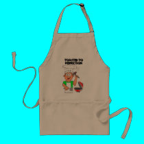 Toasted to perfection aprons