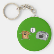 Toasted Toast Tanlines Key Chains