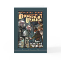 Toaster With Two Brains! Greeting Card