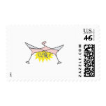toasting glasses cheers clink postage stamp