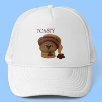 Toasty Bear with scarf hats