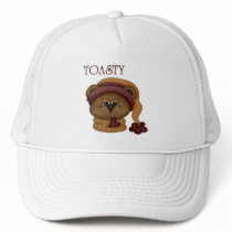 Toasty Bear with scarf hats