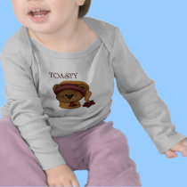 Toasty Bear with scarf t-shirts