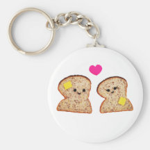 Toasty Love Key Chain