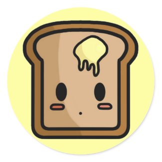 Toasty Stickers sticker