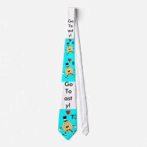 Toasty The Waffle Man Custom Tie