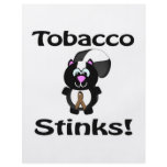 Tobacco Stinks Skunk Awareness Design flyers