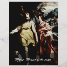 Tobias And The Angel By Motta Raffaello Custom Flyer
