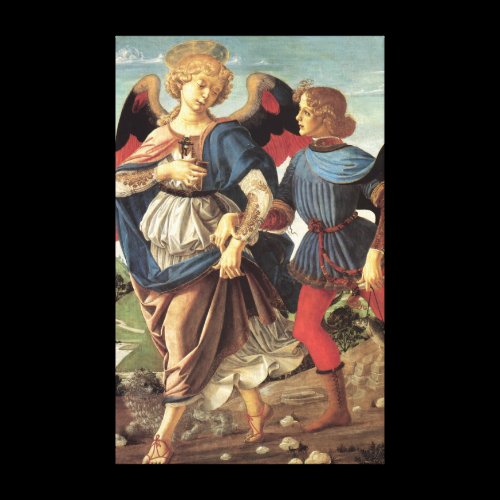 Tobias and the Angel Canvas Prints