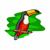 Tobias Toucan photo sculptures