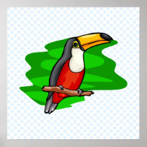Tobias Toucan Posters