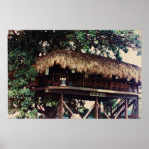 Toby Inn Tree House Bar, Montego Bay, Jamaica Larg Print
