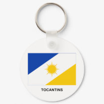 Tocantins, Brazil Flag keychains by Vexillophile Tocantins, Brazil Flag keychains