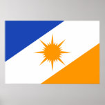 Tocantins, Brazil flag Print
