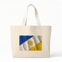 Tocantins, Brazil Waving Flag Canvas Bag