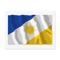 Tocantins, Brazil Waving Flag postcards