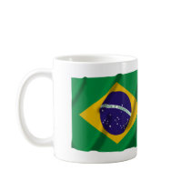 Tocantins & Brazil Waving Flags Mug