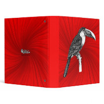 Toco Toucan B&W 3 Ring Binder