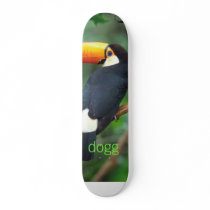 Toco Toucan, dogg Skate Deck